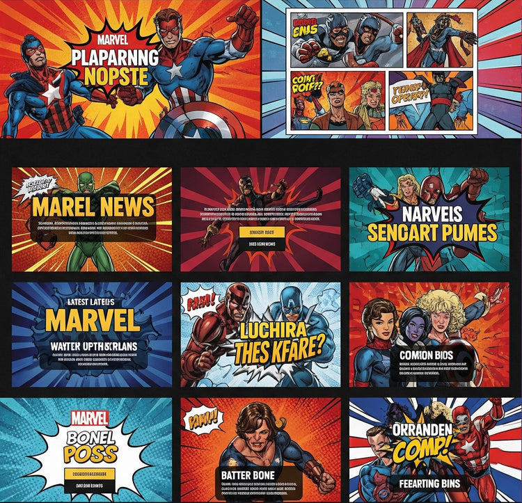 COMICS MARVEL : L’Univers qui ne dort jamais