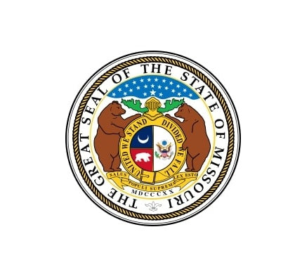 Plaques d’immatriculation du MISSOURI