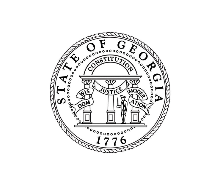 Plaques d’immatriculation de GEORGIA