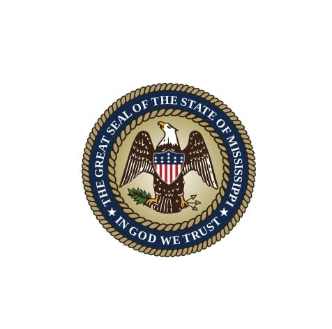 Plaques d’immatriculation du MISSISSIPPI