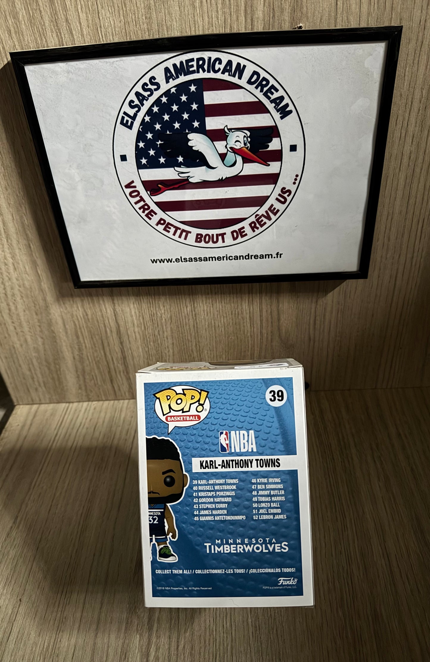 Funko POP Basketball 🏀! #39 Karl-Anthony Towns