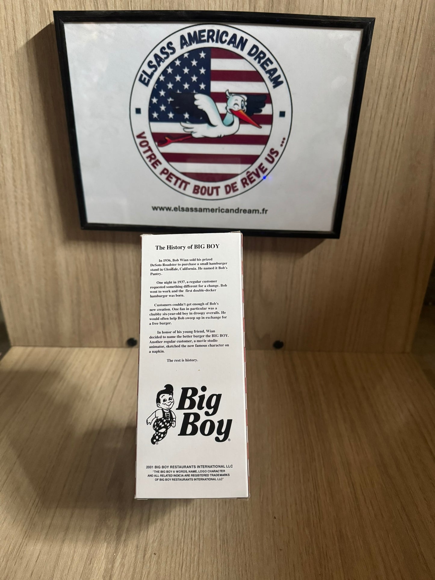 🧸 Figurine Bobble Head "Big Boy" – Funko Collector (En boîte)