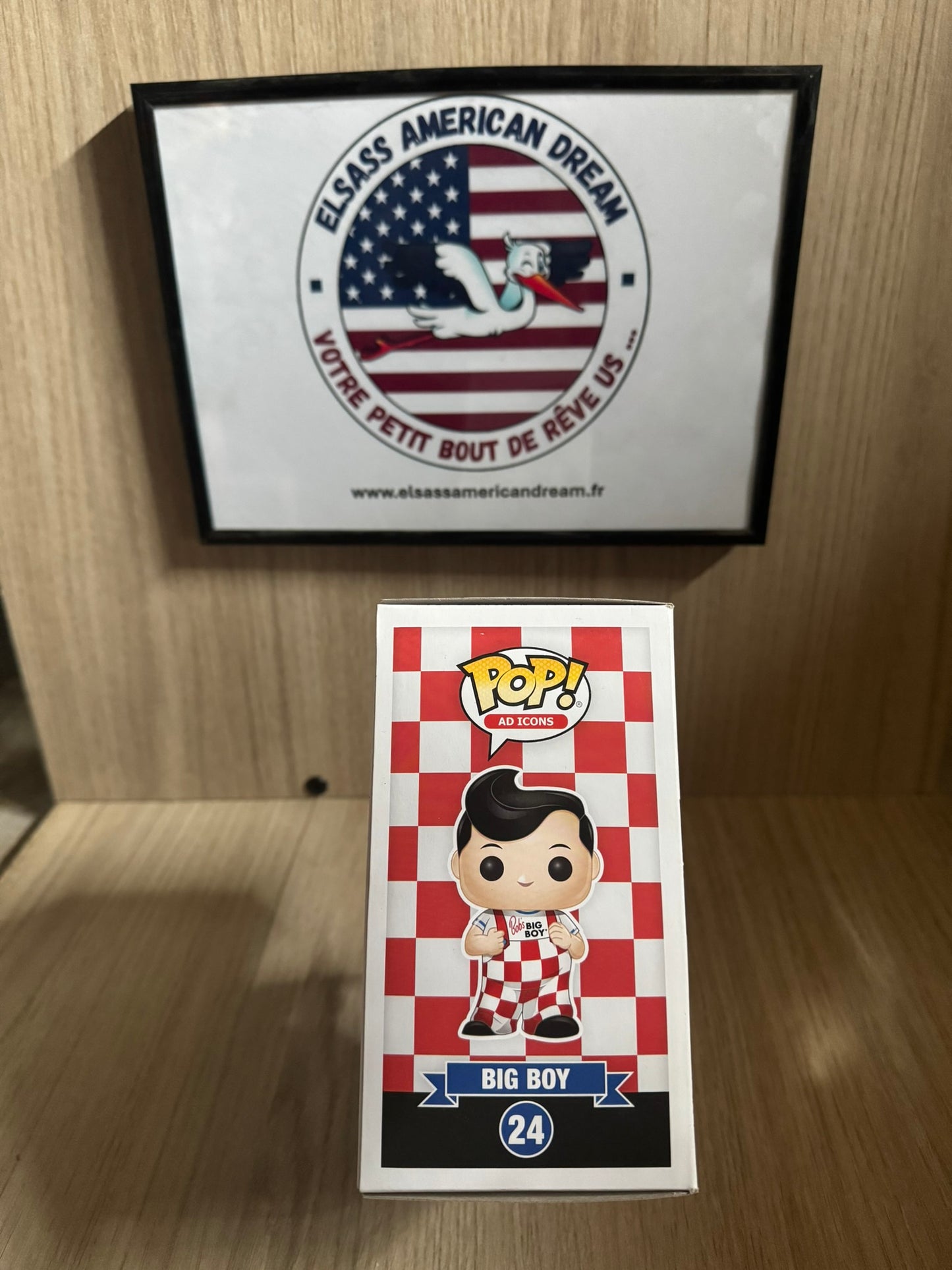 🧸 Figurine Funko Pop! Ad Icons #24 – Big Boy (Édition 20e Anniversaire)