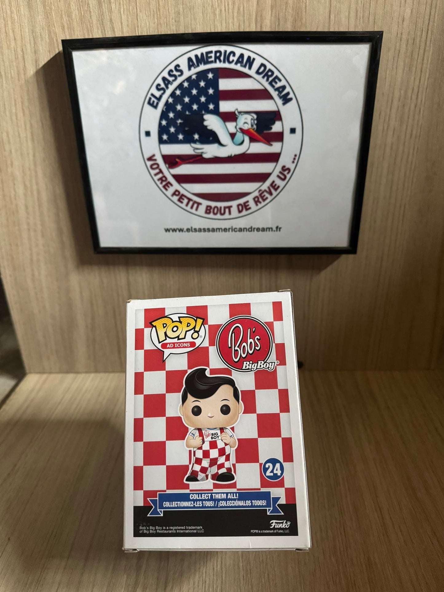 🧸 Figurine Funko Pop! Ad Icons #24 – Big Boy (Édition 20e Anniversaire)