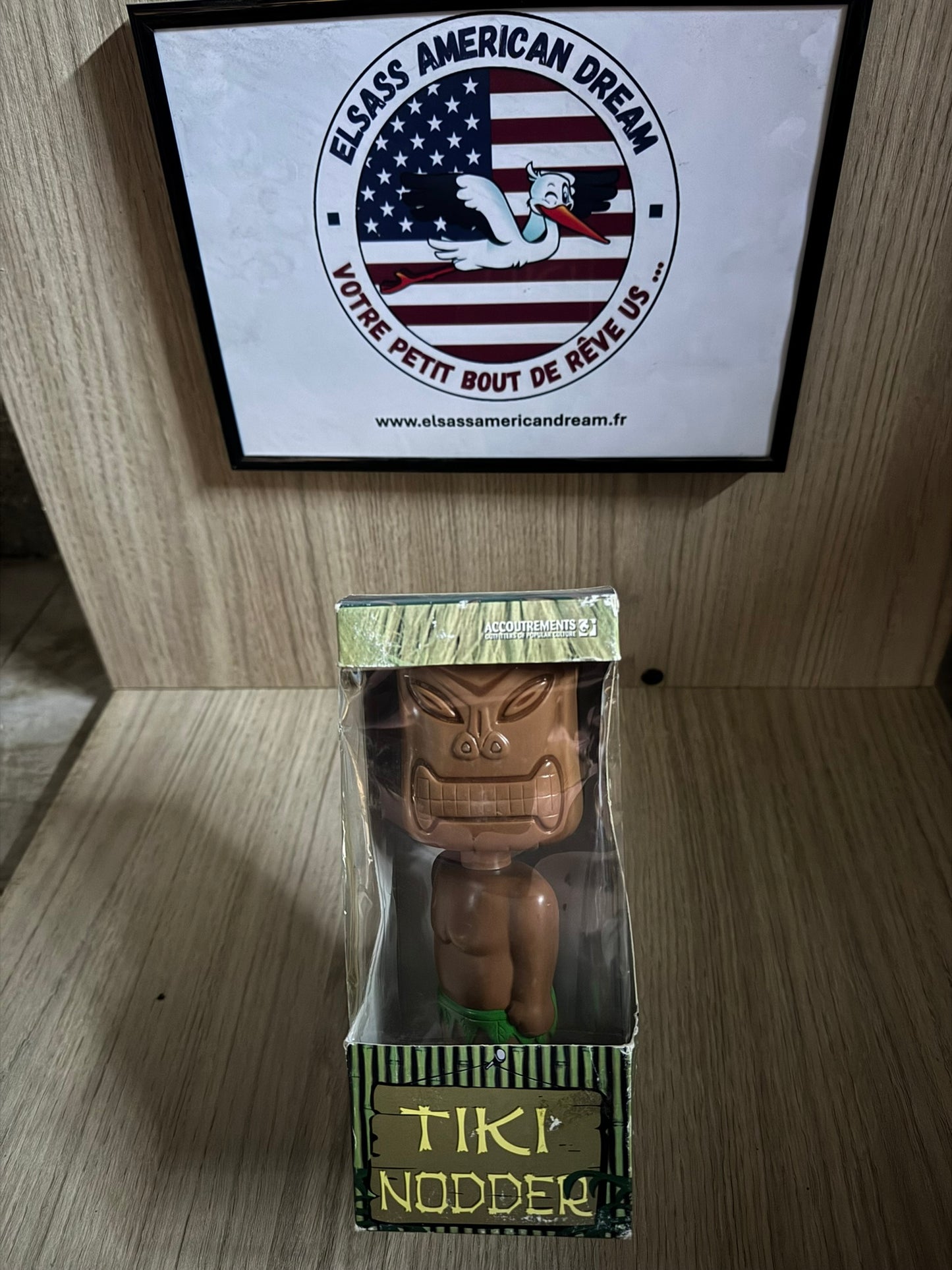 🌺 Figurine Tiki Nodder – Danseur Hawaïen Vintage