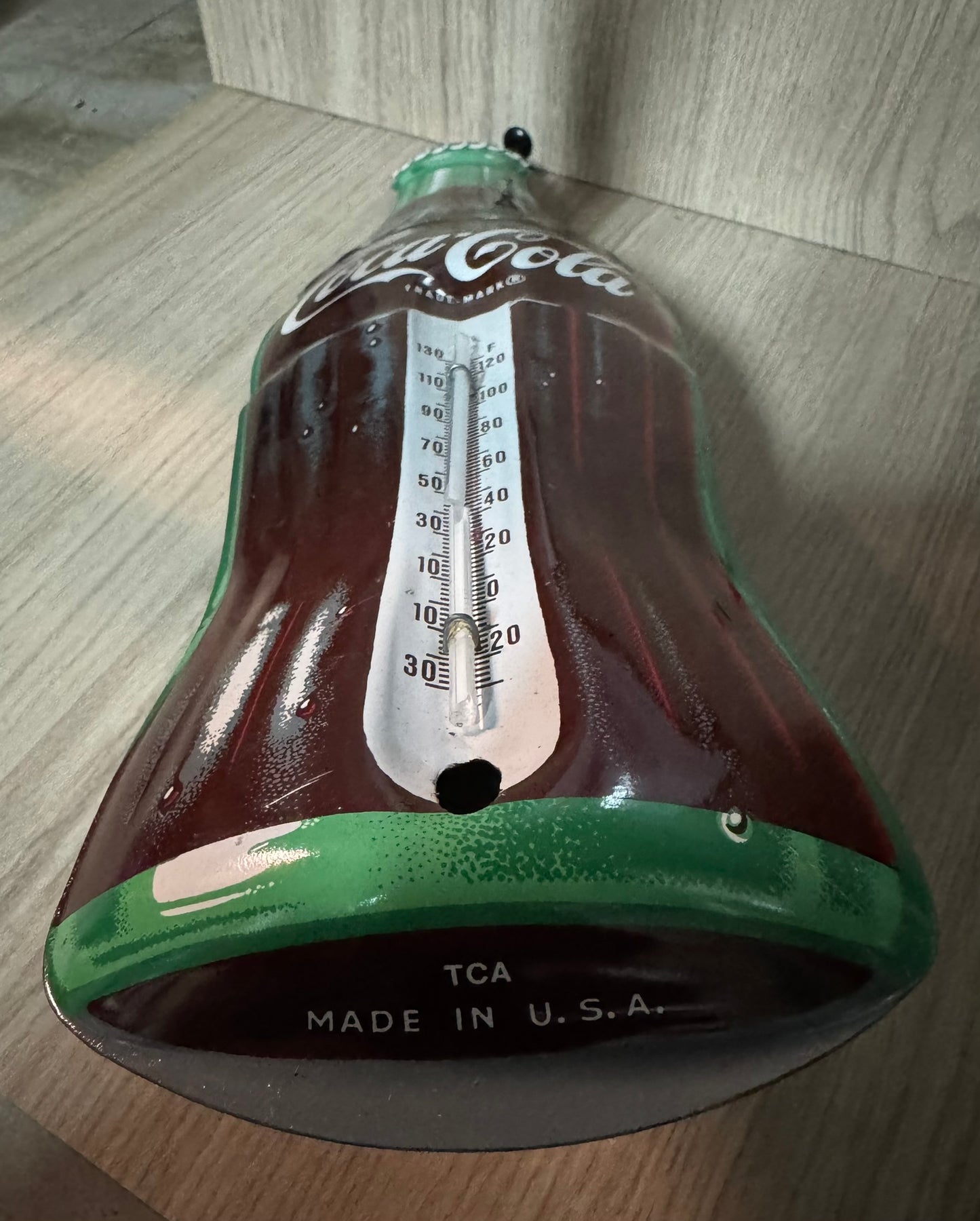 🧊 Thermomètre Coca-Cola Vintage en Forme de Bouteille