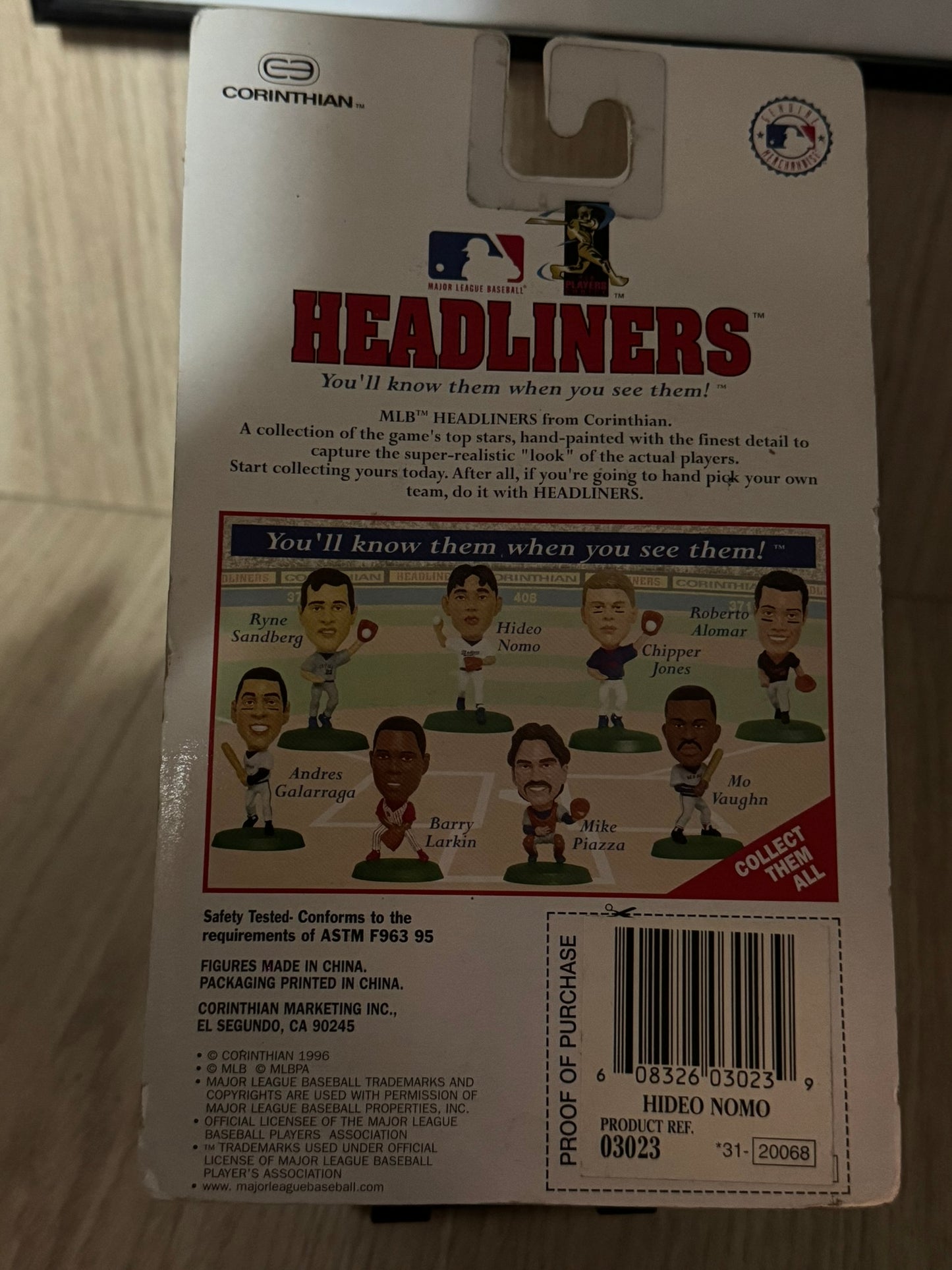 Figurine "Headliners" Hideo Nomo (Dodgers)