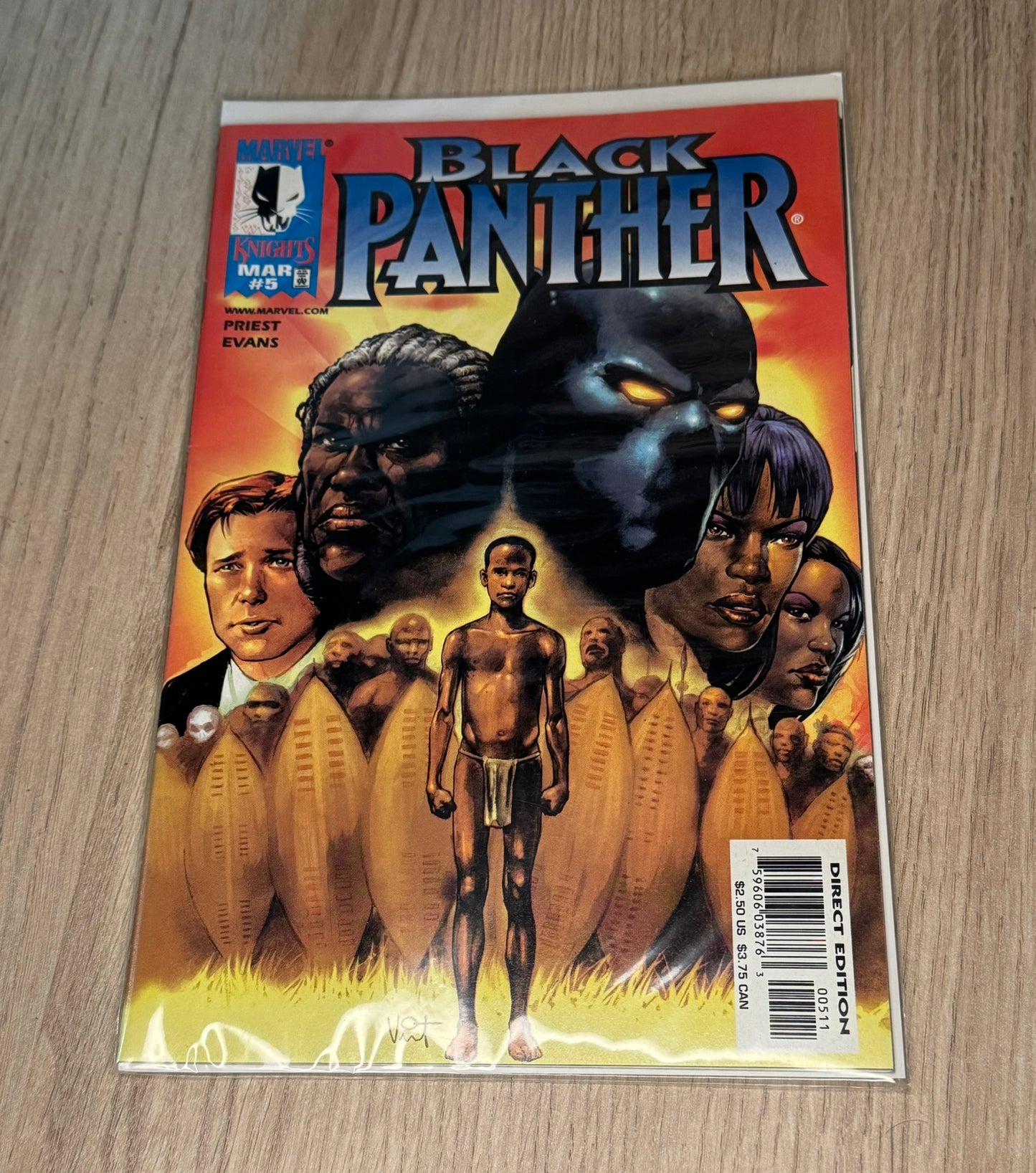 Comic Book Marvel "Black Panther #5" (Mars 1999) - Priest & Evans - Collection