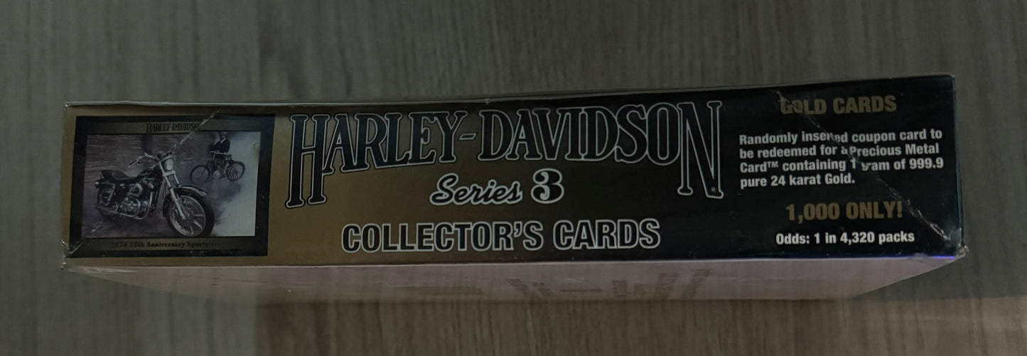 Boîte Scellée Cartes à Collectionner Harley-Davidson - Série 3 (1993) - Vintage