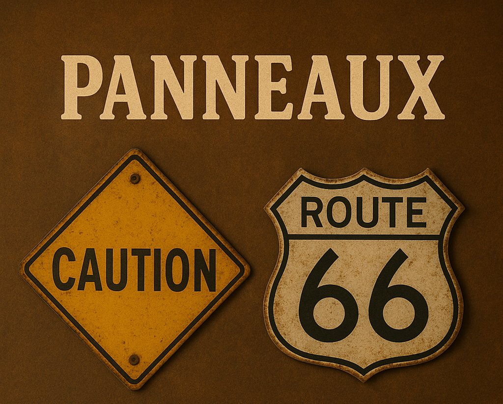 Panneaux Américain