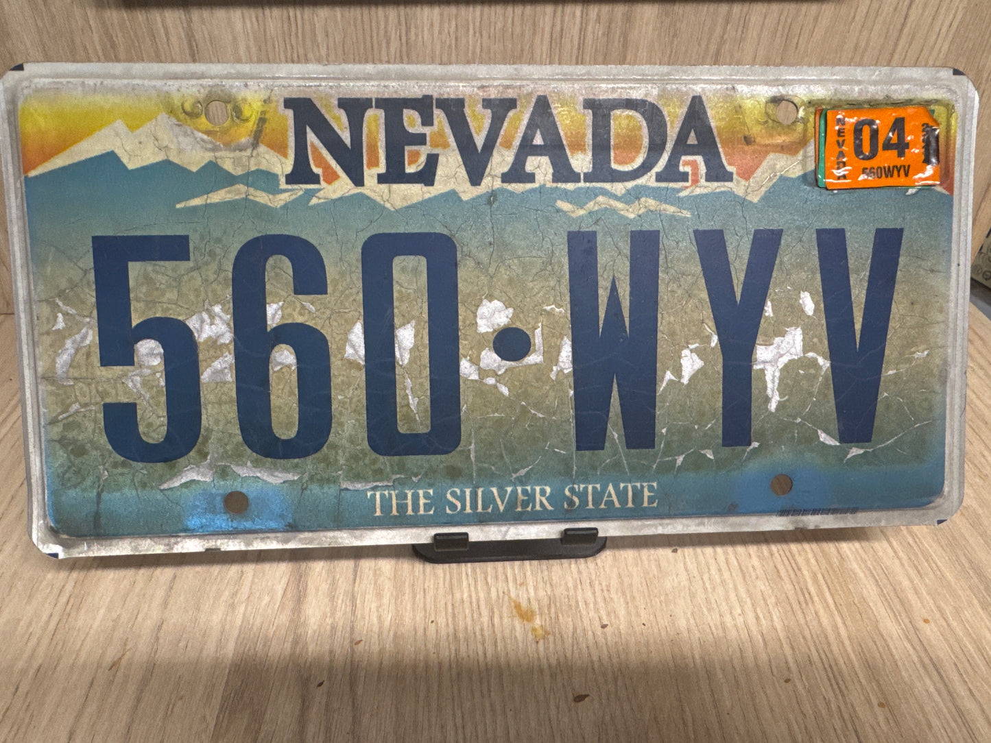 Plaques du Nevada 🏔️🌵 560-WYV