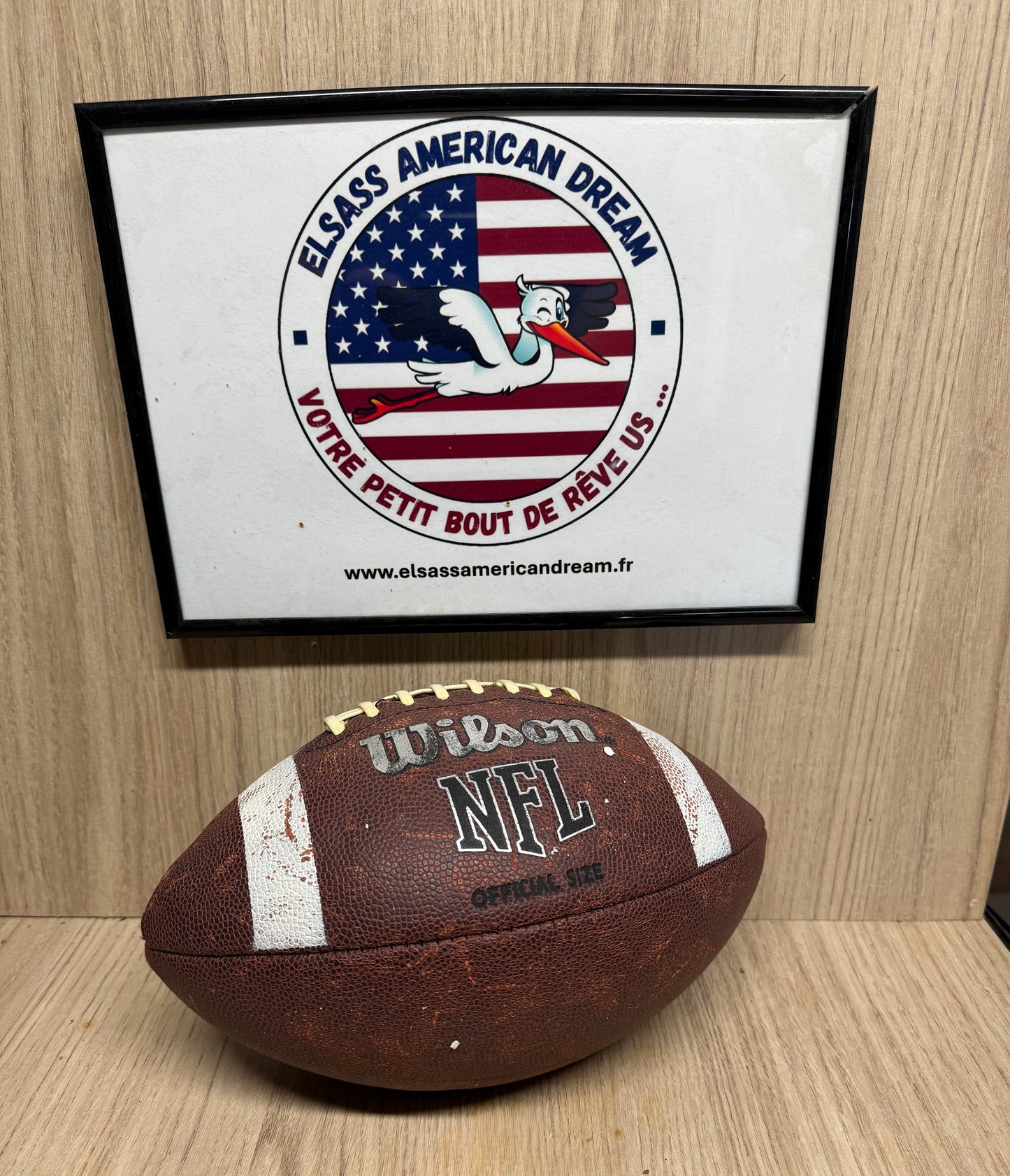 Ballon de Football Américain Wilson NFL – Taille Officielle