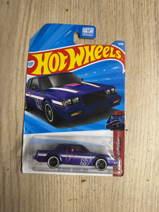 Hot Wheels ’87 Buick Regal GNX – Violet / Purple (9/250) – Édition 2024