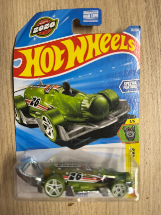 Hot Wheels Tooligan – Vert Translucide / Clé Plate (12/250) – Édition Spéciale 2026
