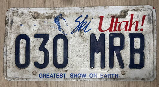 Utah "Ski Utah!" (030 MRB)