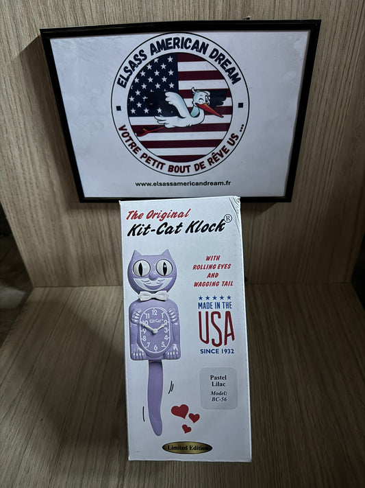 🕒 Horloge Murale Kit-Cat – Modèle BC-56 – Édition Pastel – Made in USA 🇺🇸