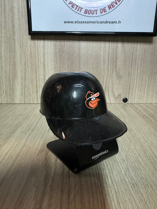 Mini Casque de Baseball Vintage Equipe des Orioles de Baltimore