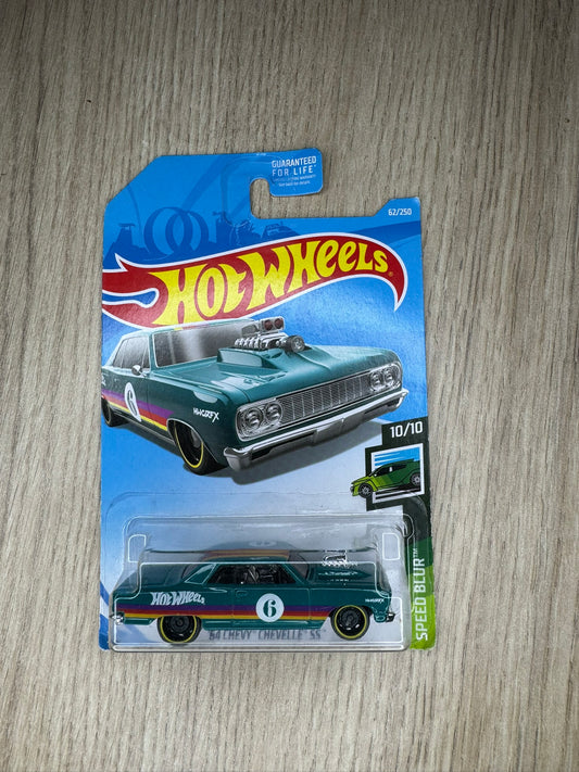 🔥 Hot Wheels – Pochette Import USA SPEED BLUR