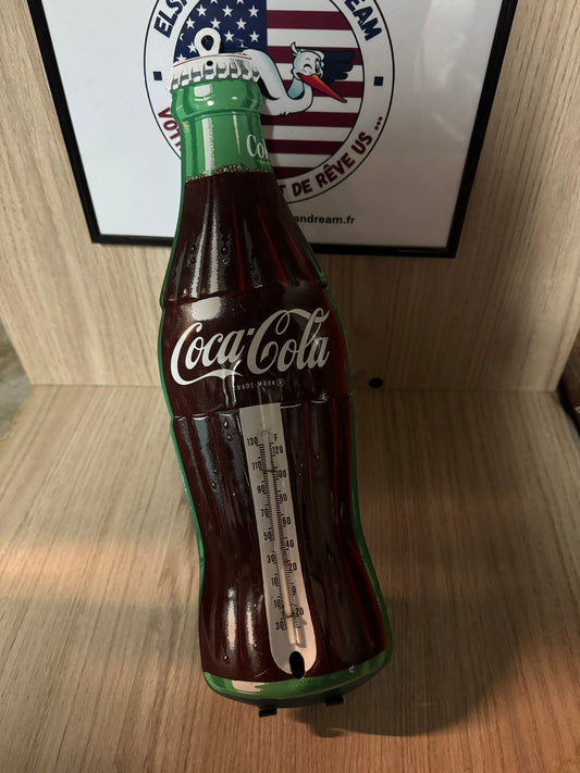 🧊 Thermomètre Coca-Cola Vintage en Forme de Bouteille