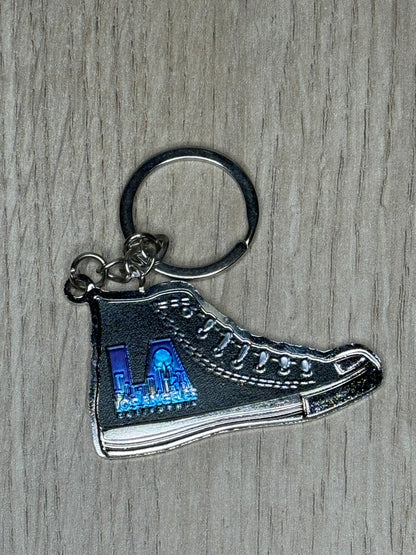 Porte-Clés Chaussure Montante "Skyline Urbaine" -Los Angeles