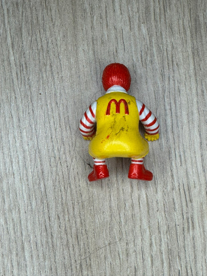 Figurine Vintage Ronald McDonald Accroupi / Mobile - Jouet Happy Meal McDonald's Rétro