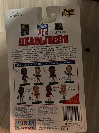 Figurine NFL "Headliners" - Brett Favre #4 - Green Bay Packers (Vintage 1996)
