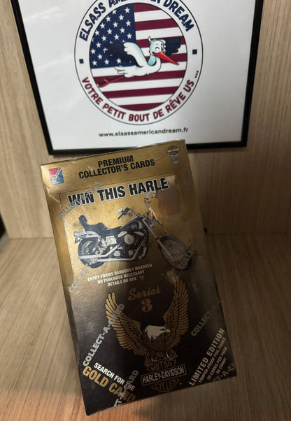Boîte Scellée Cartes à Collectionner Harley-Davidson - Série 3 (1993) - Vintage