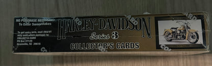 Boîte Scellée Cartes à Collectionner Harley-Davidson - Série 3 (1993) - Vintage