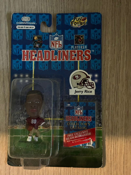 Figurine NFL "Headliners" - Jerry Rice #80 - San Francisco 49ers (Vintage)