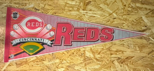 Fanion / Pennant Vintage "Cincinnati Reds" - MLB - Décoration Sportive