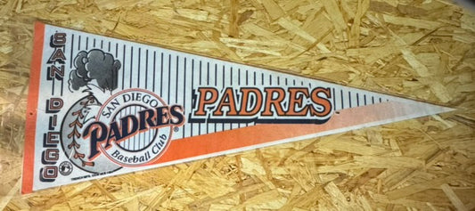 Fanion / Pennant Vintage "San Diego Padres" - MLB - Décoration Sportive